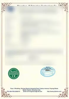 CE/CSA/ISO 9001/专利证书